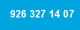 926 327 14 07